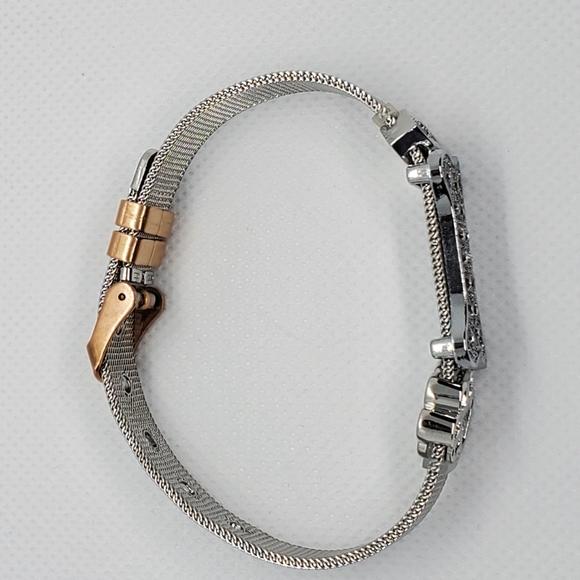 💗 Rose Gold/Silver Dog Mom Bracelet - Picture 5 of 7